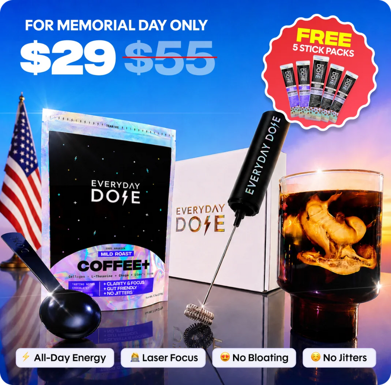 Coffee+ Mild Roast Starter Kit (30 Servings) - Modern Edit Lineup